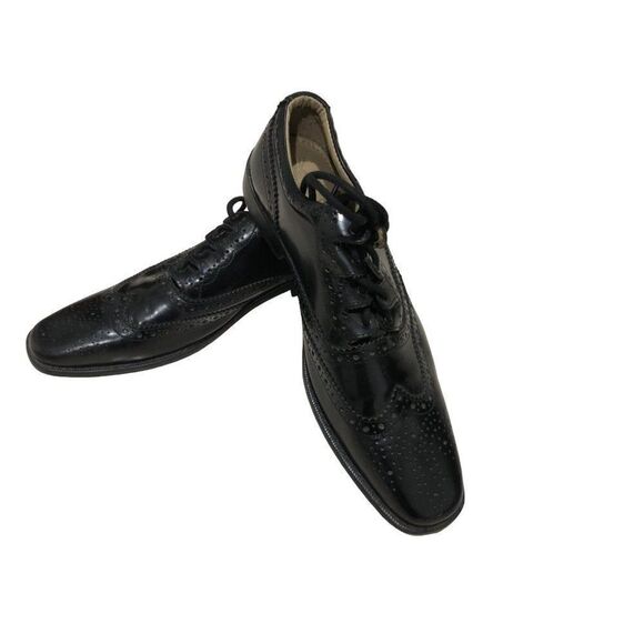 Thistle Shoes Scotland Oxfords Lace Up  Formal Wingtip Shoes Men Size 11 1/2 - Picture 3 of 8